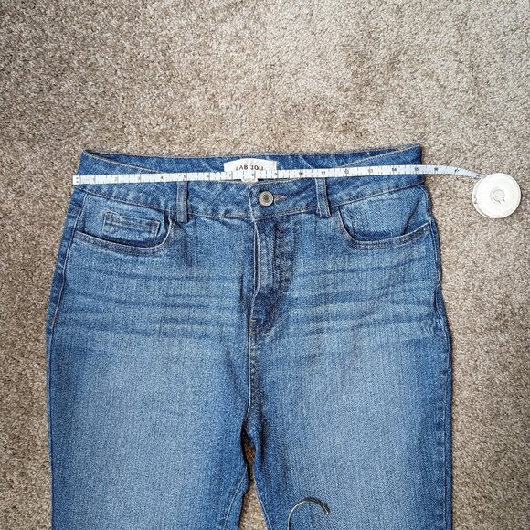 Labijou Rhinestone  jean capris - Picture 4 of 8